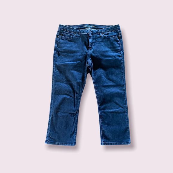 Michael Kors Sz 6 Womens Capri Denim Jeans - Picture 1 of 4